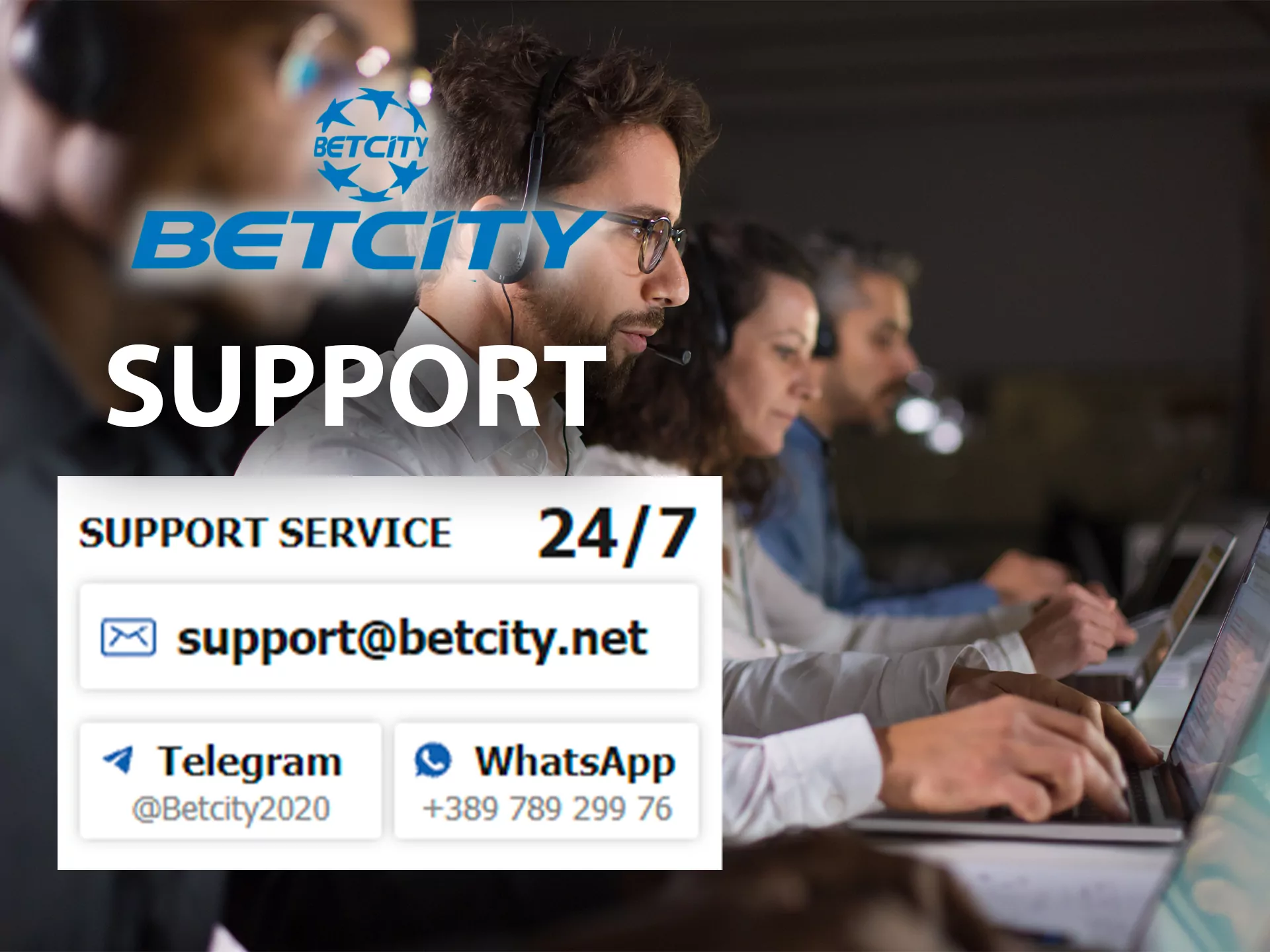 You can contact the support team any time you have a betting-related question.