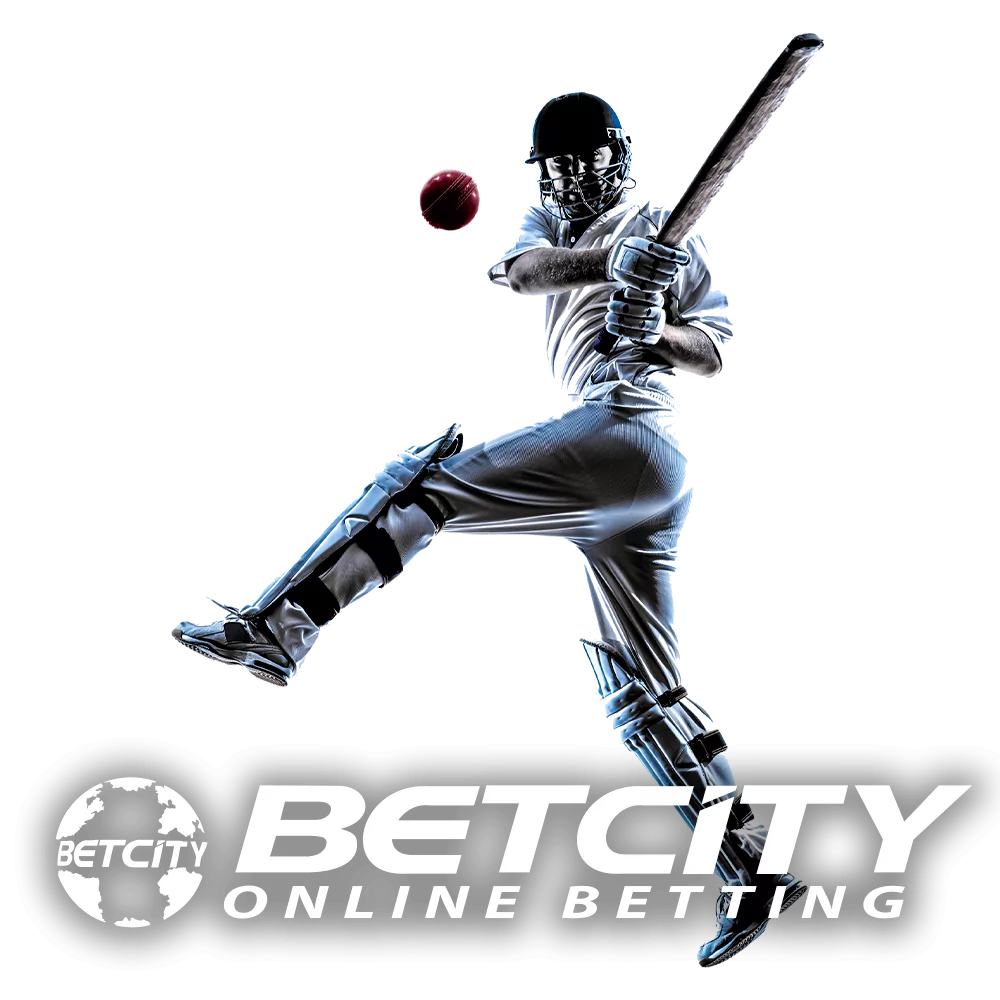 You can bet on cricket matches at Betcity.
