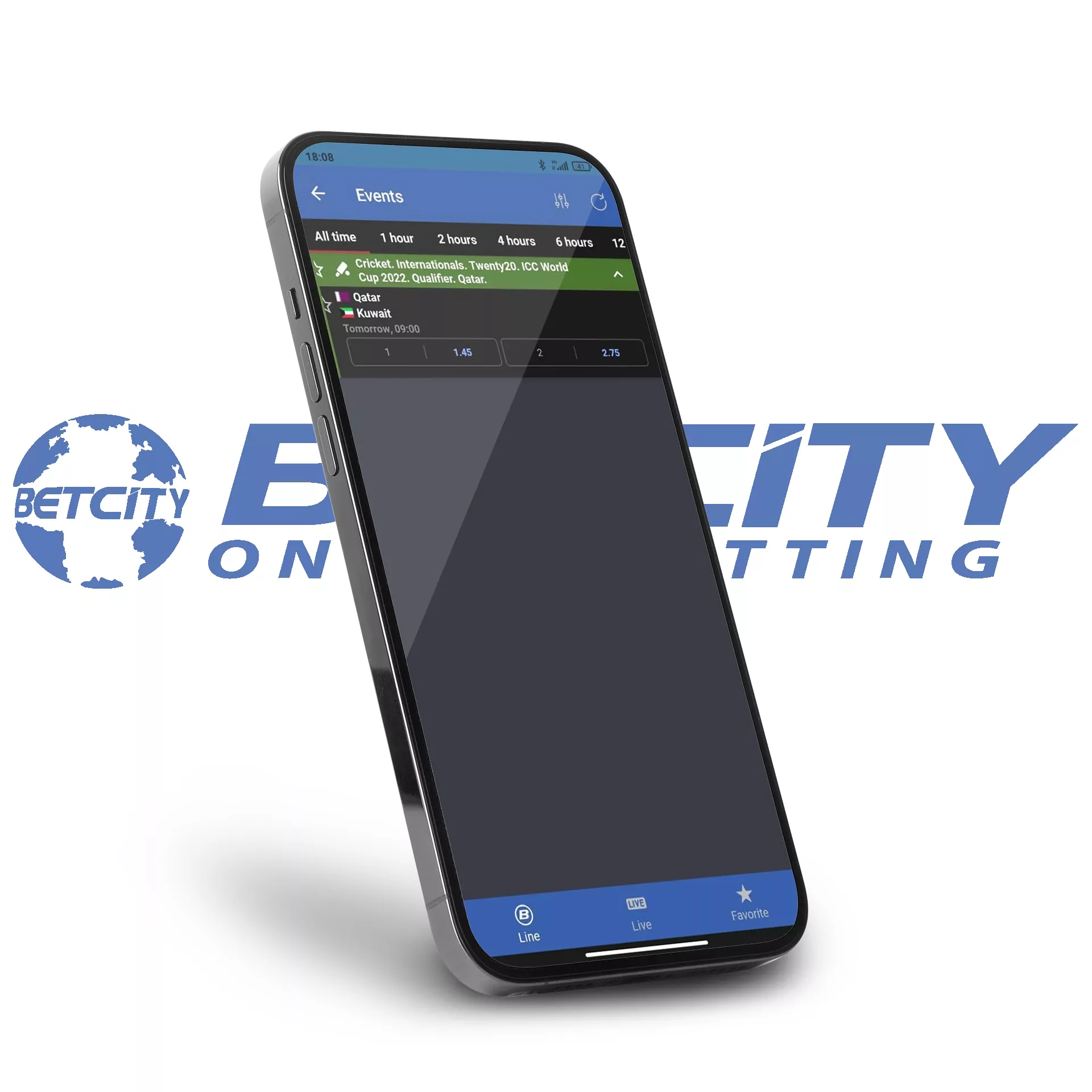 Betting via the Betcity app is easier and much more convenient.